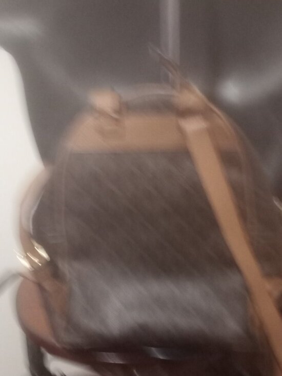 MICHAEL KORS Abbey Brown Pebbled Leather Gold Tone Studs Backpack main image 11